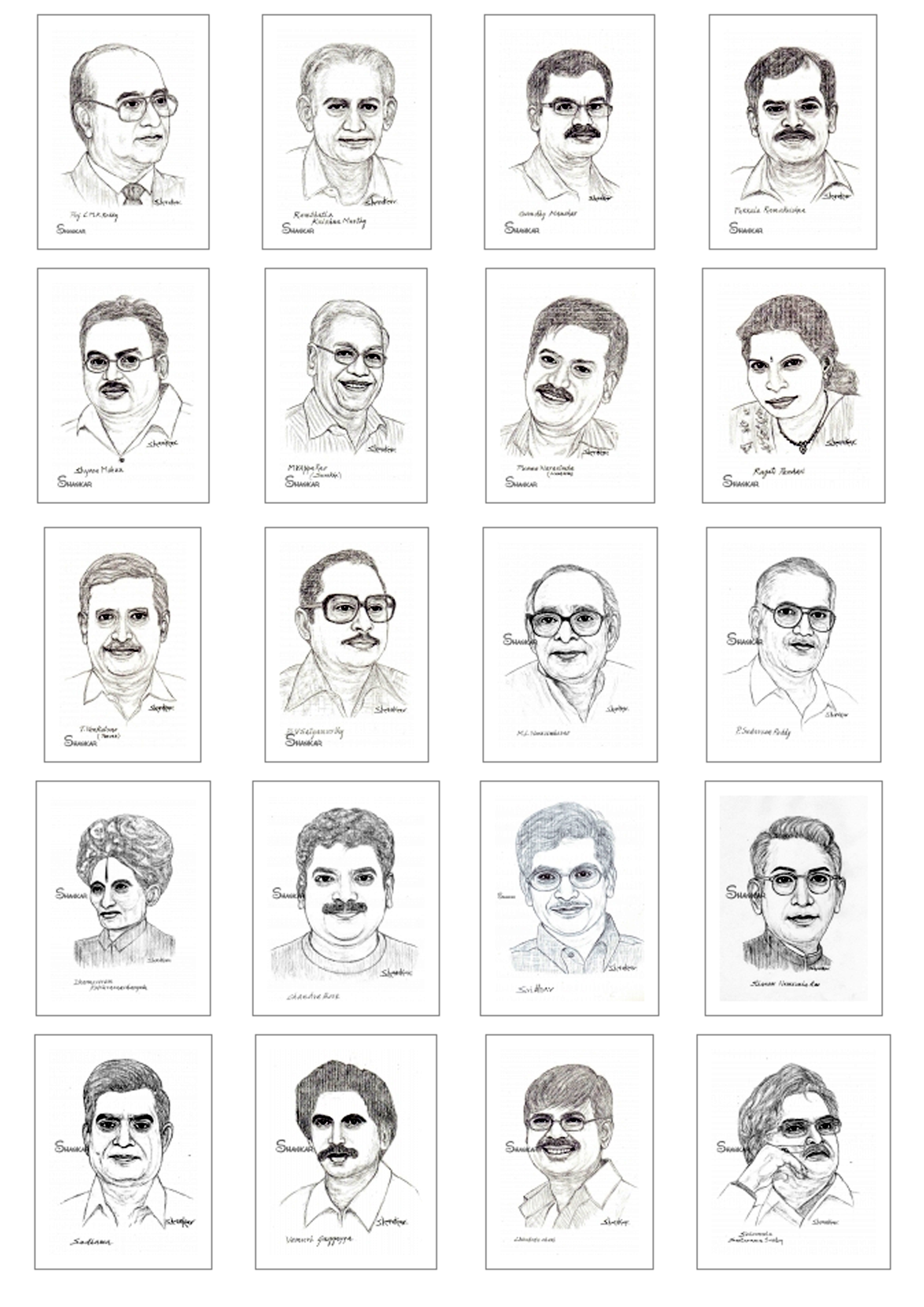 ‘SKETCHING ON EMINENT PERSONALITIES’