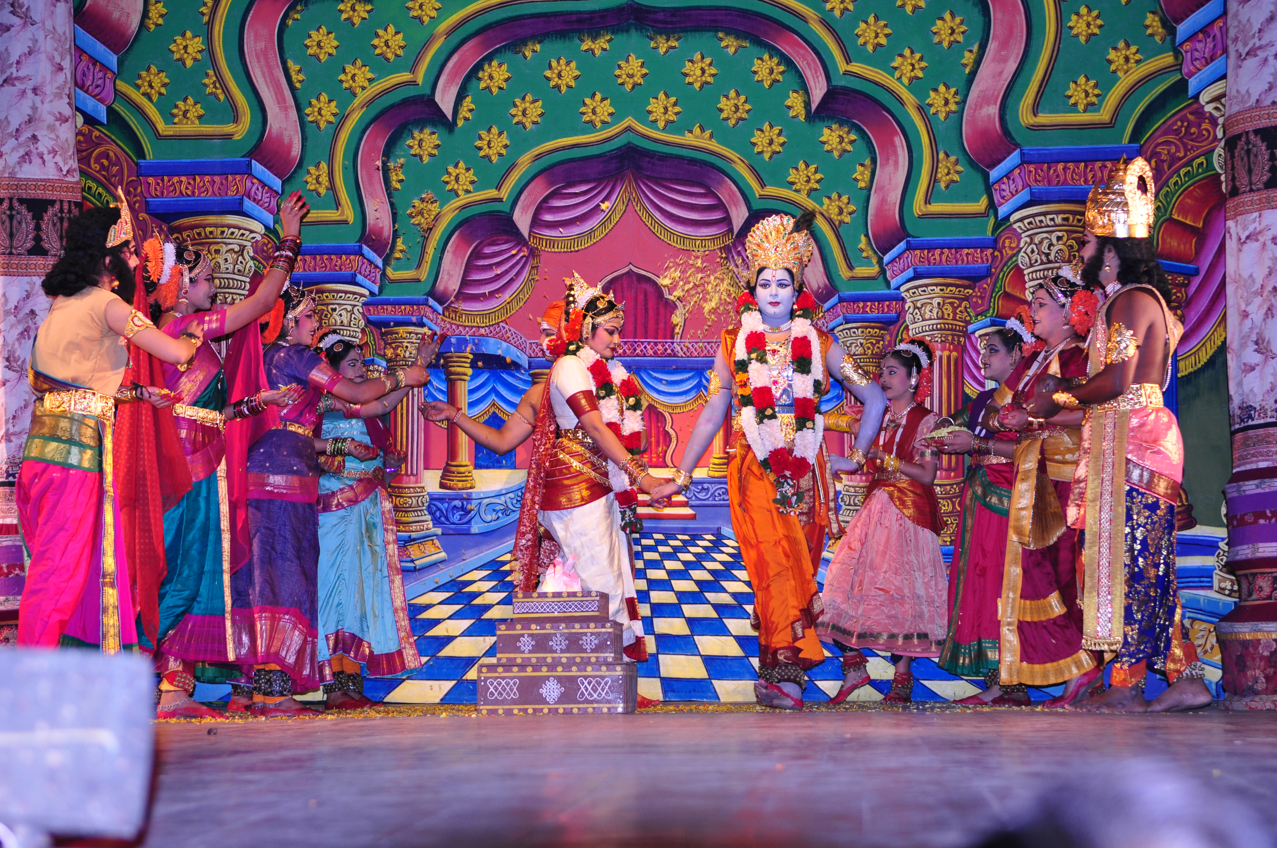 FIRST TIME IN THE WORLD A HARIKATHA IS PRESENTED IN THE FORM OF CLASSICAL DANCE BALLET