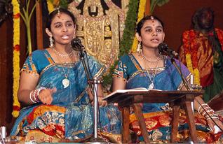 NON-STOP SINGING 32 HOURS CARNATIC VOCAL CONCERT BY ” VIZAG SISTERS “