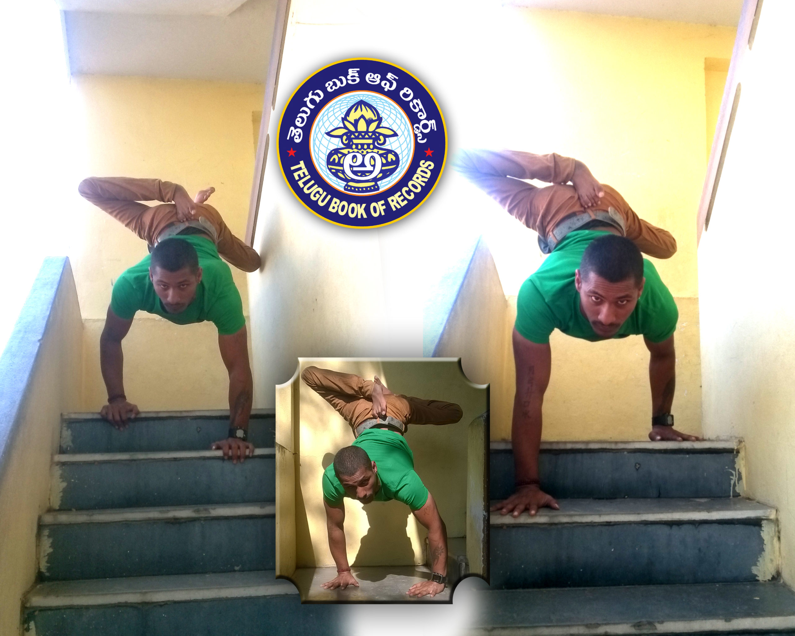 CLIMBING STEPS UP & DOWNWARD BY HANDS
