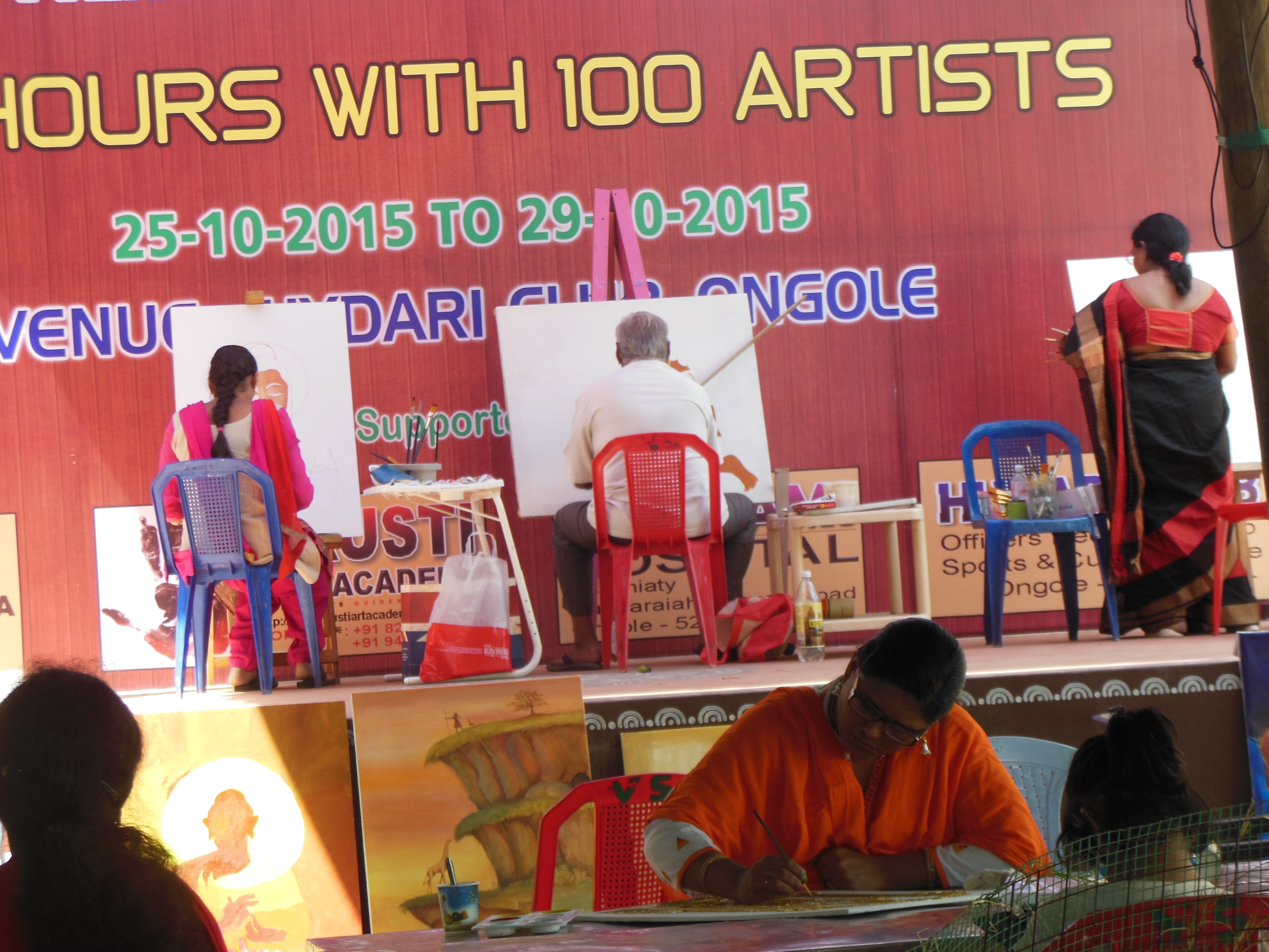 100 HOURS NON-STOP PAINTING WORKSHOP