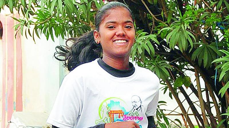 ‘SWATCH TELANGANA MARATHON RUN  BY COLLEGE STUDENT’