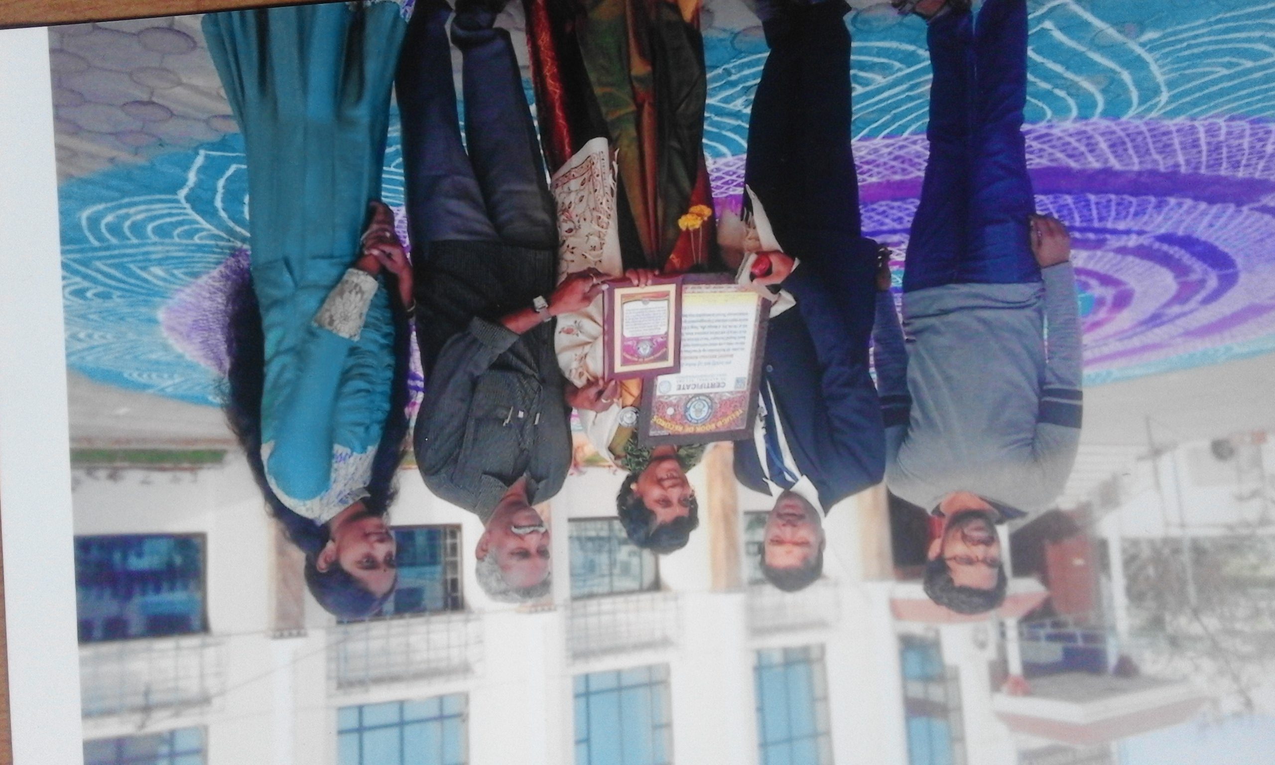 BIGGEST RANGOLI ( RANGAVALLI )