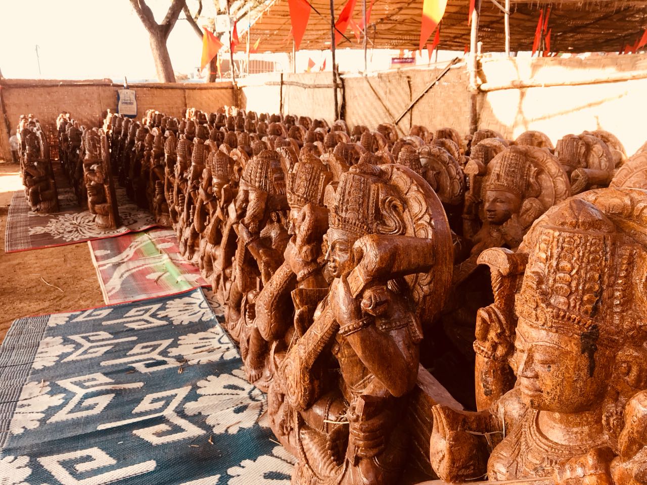 INSTALLATION OF 108 SIMILAR SARASWATHI MATHAJI IDOLS IN DIFFERENT EDUCATIONAL INSTITUTIONS