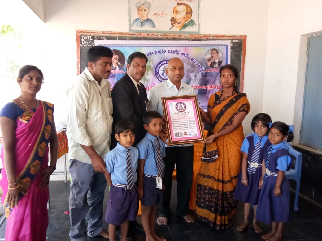 FASTEST TIME TO RECITE TELUGU RHYMES WITH ACTION FOR ONE HOUR