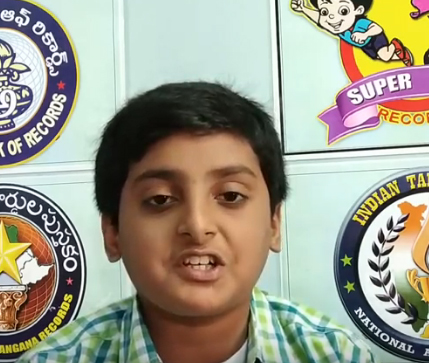 MEGHANSH REDDY MEMORY EVENT // TBR// TELUGU BOOK OF RECORDS