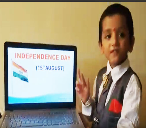 A YOUNGEST  POWER POINT PRESENTER AT THE AGE OF 4 YEARS