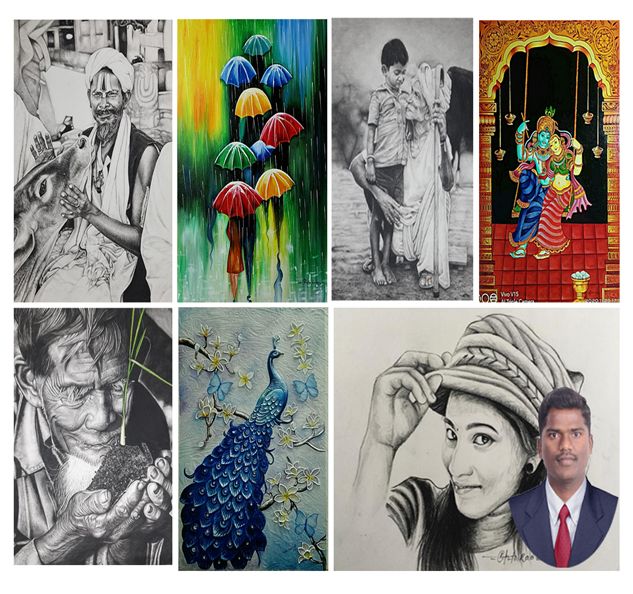 PROFESSION BY INDIAN ARMY AND PASSION BY REALISTIC ART WORKS