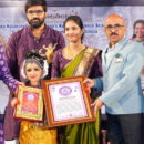 PERFORMED 108 KARANAS DESCRIBED IN THE ANCIENT NATYA SHASTRA, DEMONSTRATING EXCEPTIONAL TALENT,