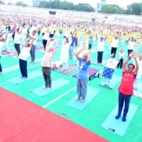 MAHA SURYA VANDANAM BY 1001 SCHOOL STUDENTS